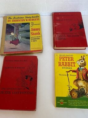 Vintage Classic Children's Books by Thornton W. Burgess